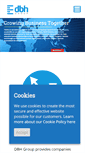 Mobile Screenshot of dbh-group.com